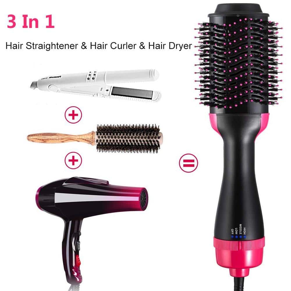 Hair Dryer & Volumizer Hot Air Brush