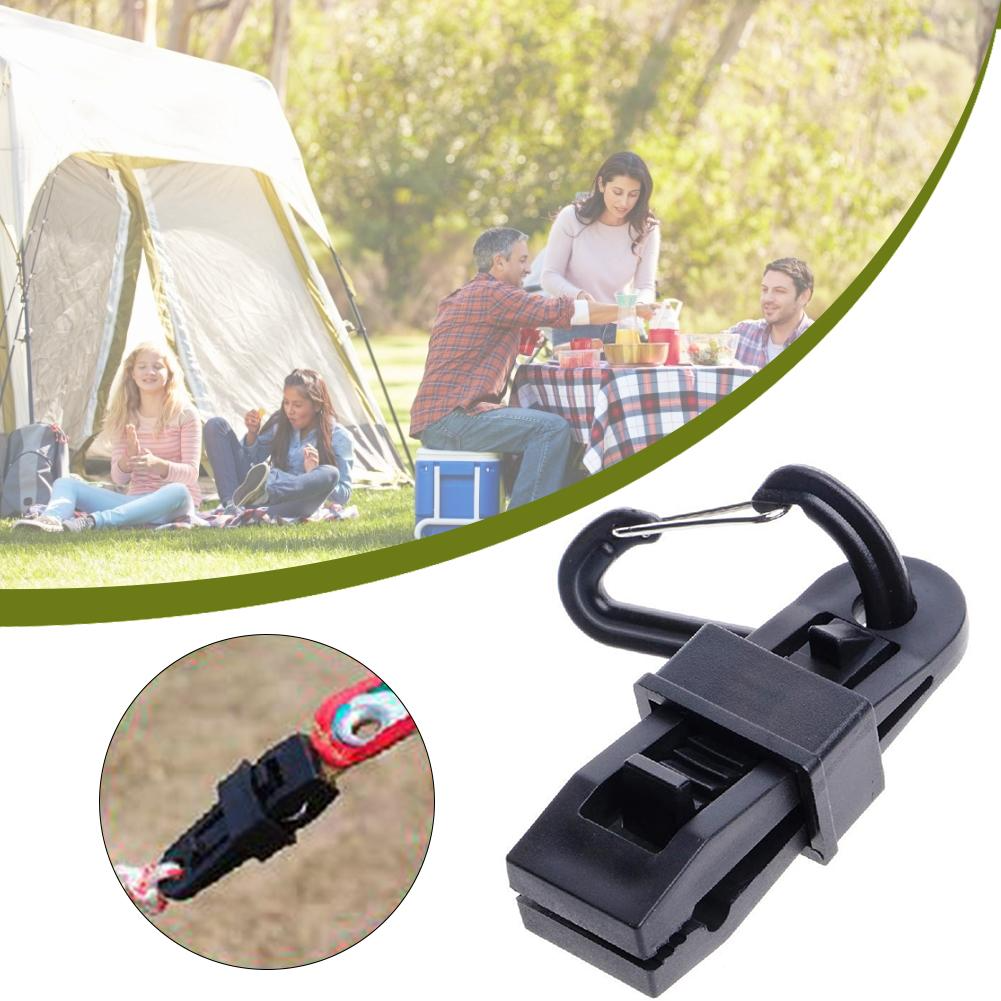 Sturdy, adjustable locking handle for tarpaulin and shade cloth