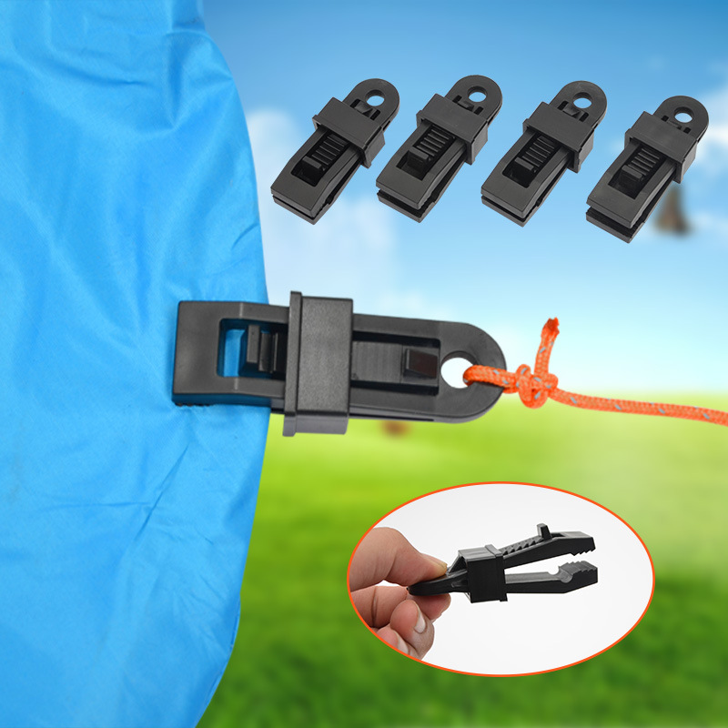 Sturdy, adjustable locking handle for tarpaulin and shade cloth