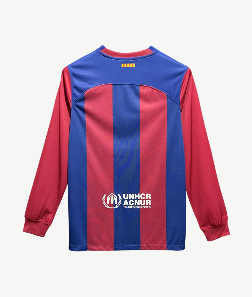 MAILLOT DOMICILE À MANCHES LONGUES DU FC BARCELONE 2023/24