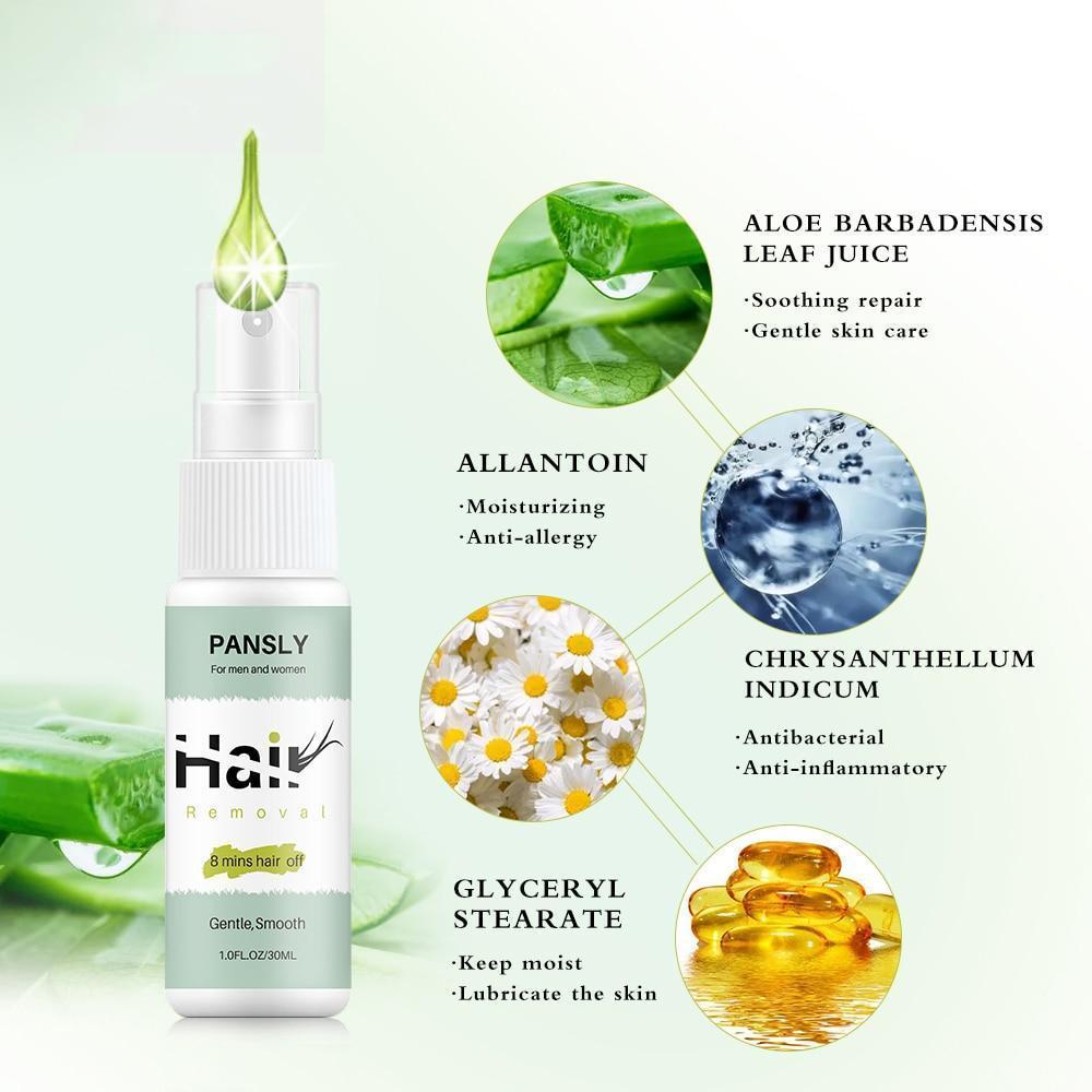 Painless Hair Removal Spray
