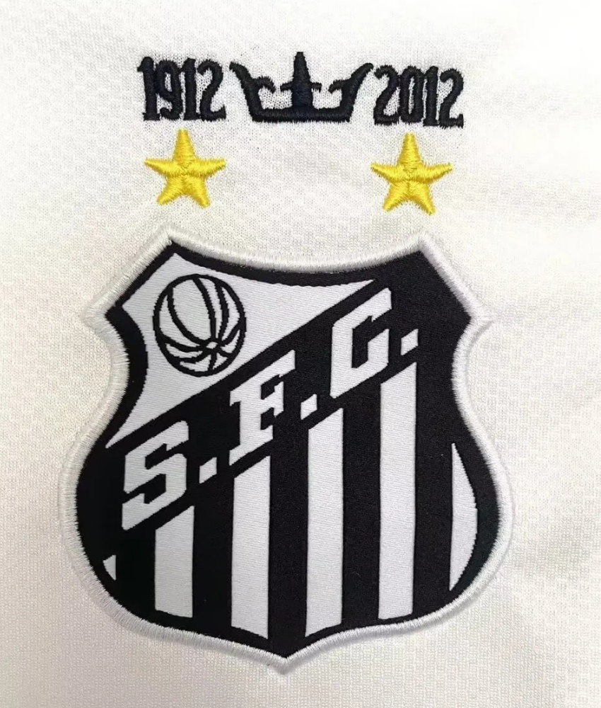 MAILLOT RÉTRO DOMICILE À MANCHES LONGUES DE SANTOS 2011/12