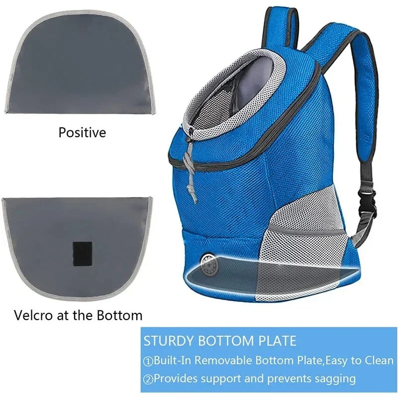 Transport backpack for dogs and cats