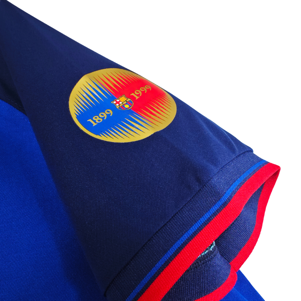 Maglia casalinga rétro del BARCELLONA 'CENTENARY EDITION' 1999