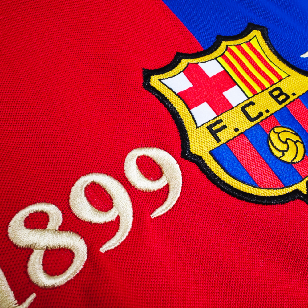 RETRO BARCELONA 'CENTENARY EDITION' HOME SHIRT 1999