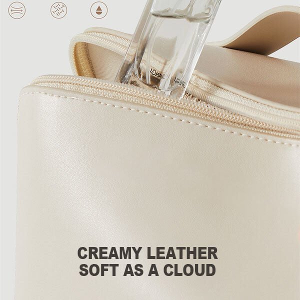 Large capacity travel jewelry cosmetic bag