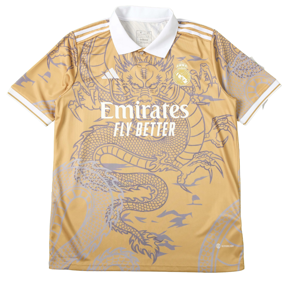 Maglia speciale REAL MADRID 'DRAGON' (GOLDEN) 2023/24