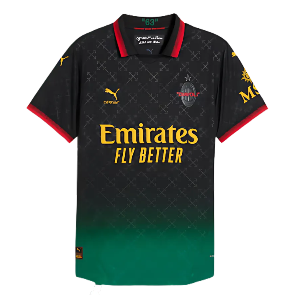 AC MILAN "OFF" FASHION COLLAB 2024/25 SPECIAL EDITION SHIRT