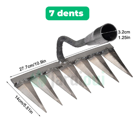 Revolutionary weeding rake
