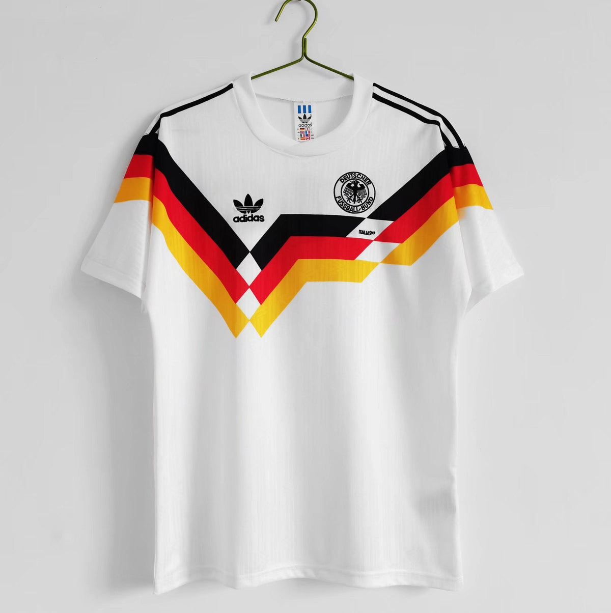 Maillot domicile rétro de l’Allemagne 1990