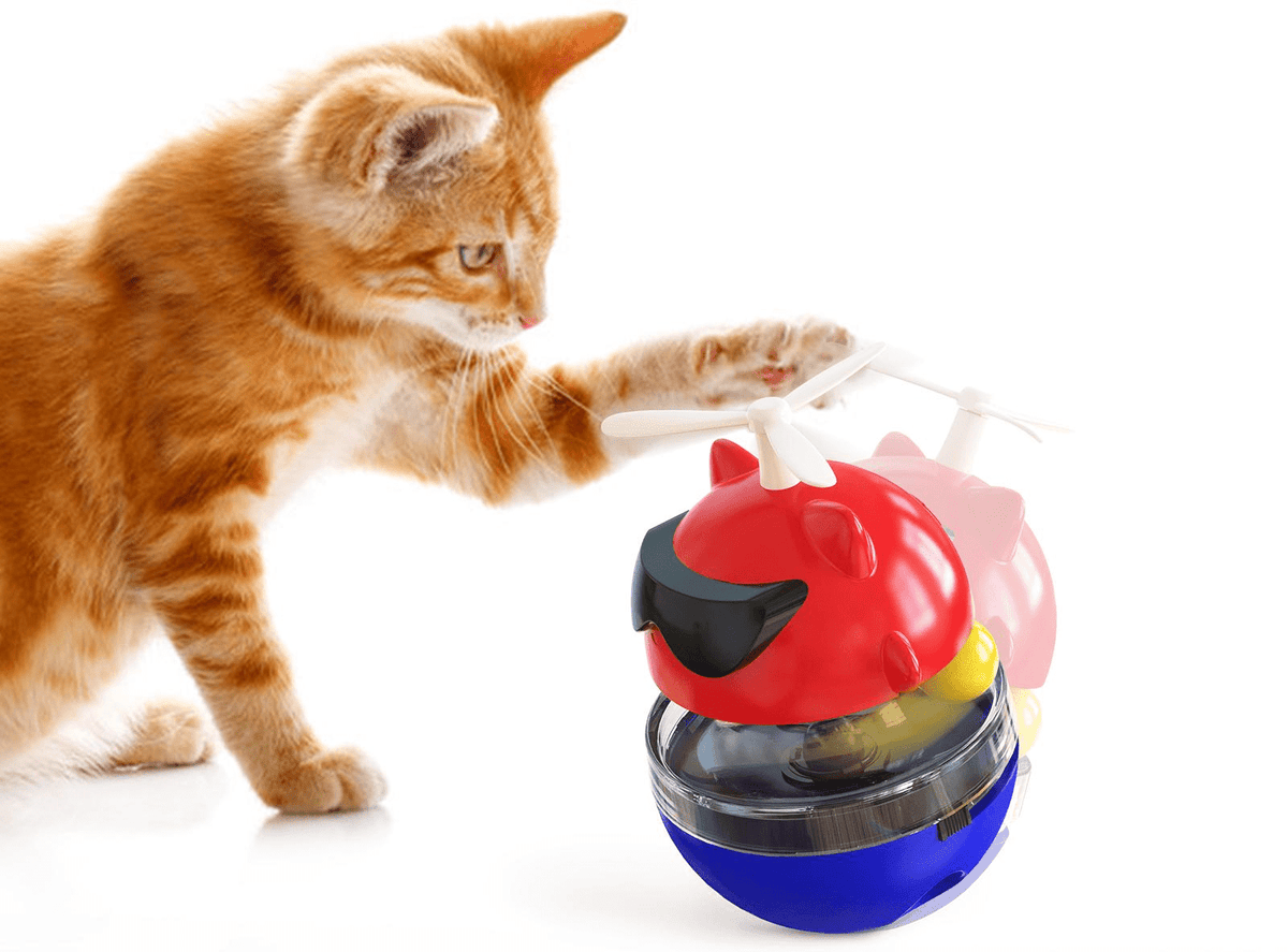 Cat Laser Dropping Food Toys