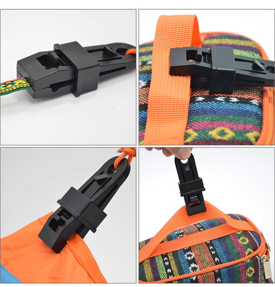 Sturdy, adjustable locking handle for tarpaulin and shade cloth