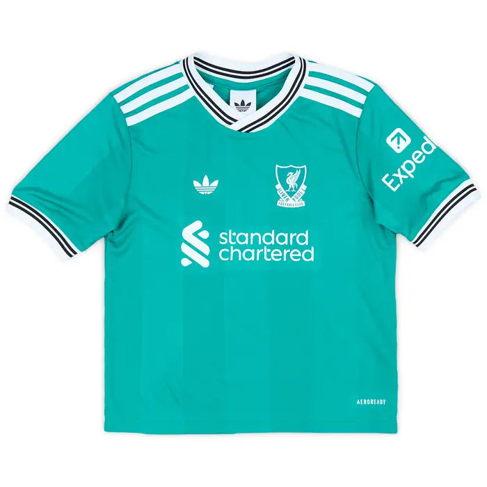 Tenue complète junior troisième de Liverpool 2025-26