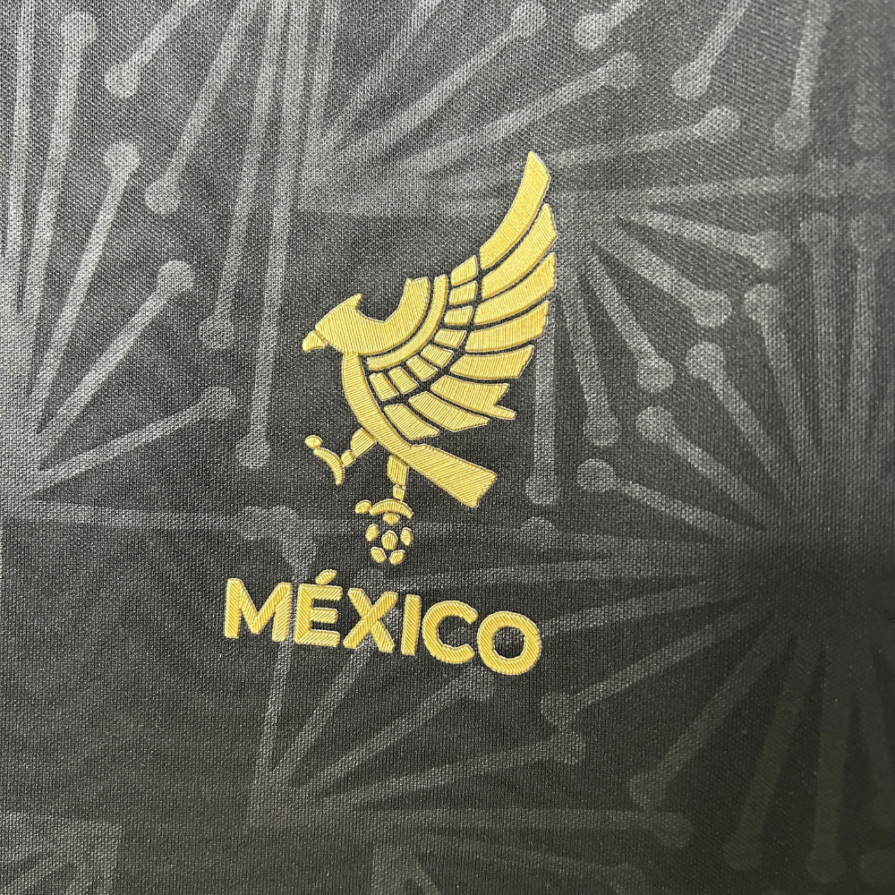 Maillot édition spéciale du MEXIQUE « AZTÈQUE NOIR » 25/26