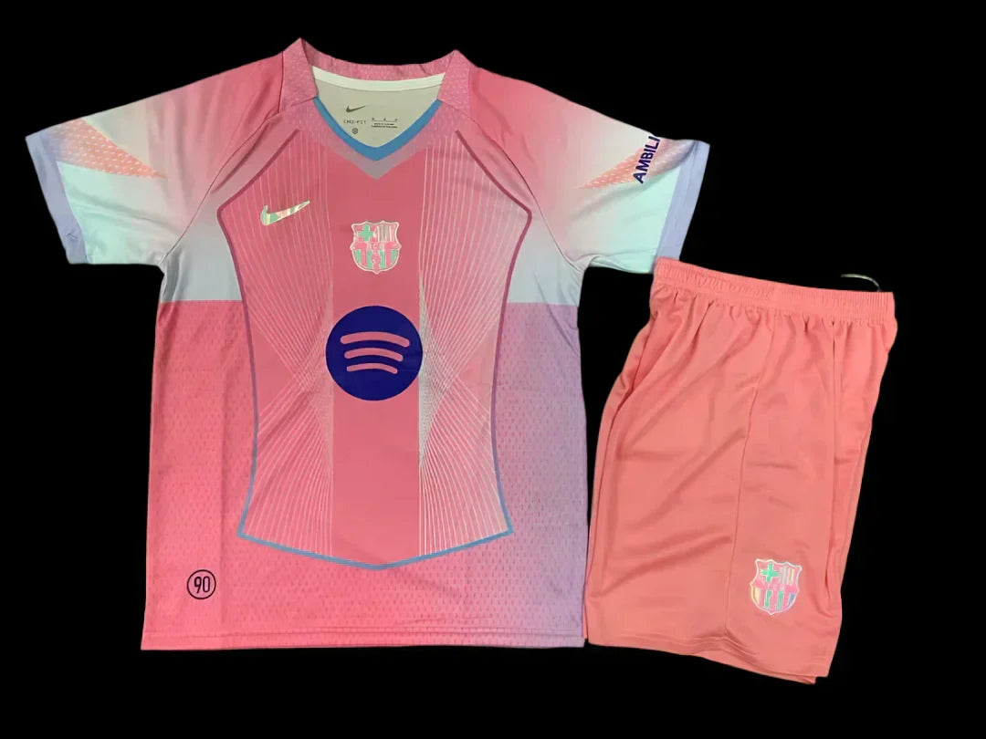 FC Barcelona roze kindertrui 2025–26