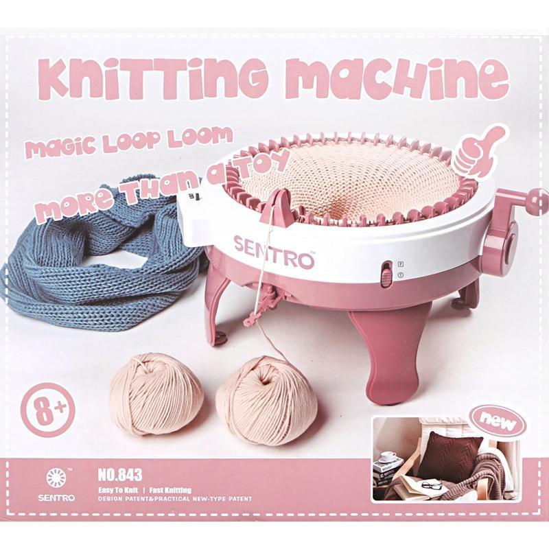 Needle Knitting Loom Machine