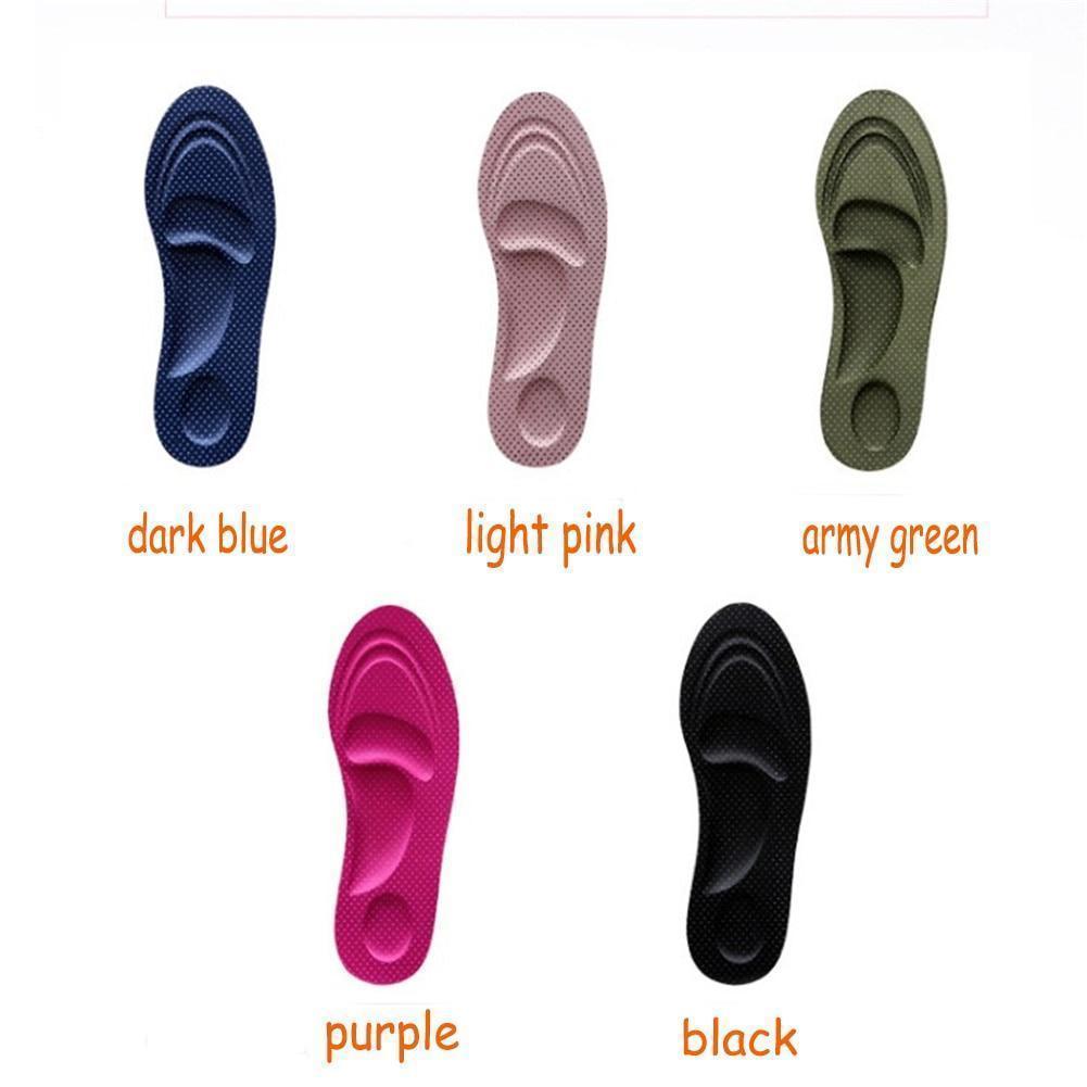 4D Memory Foam Arch Support Orthotic Insoles
