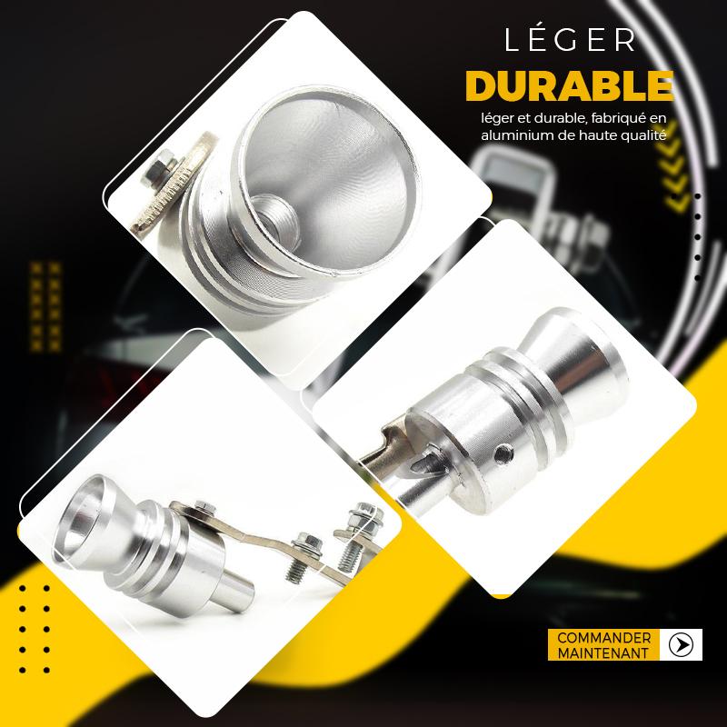Whistle for car-motorcycle exhaust system