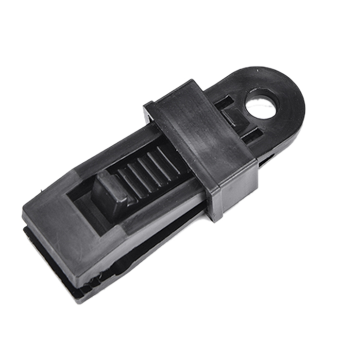 Sturdy, adjustable locking handle for tarpaulin and shade cloth