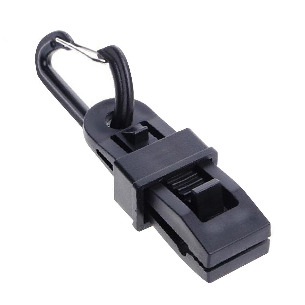 Sturdy, adjustable locking handle for tarpaulin and shade cloth