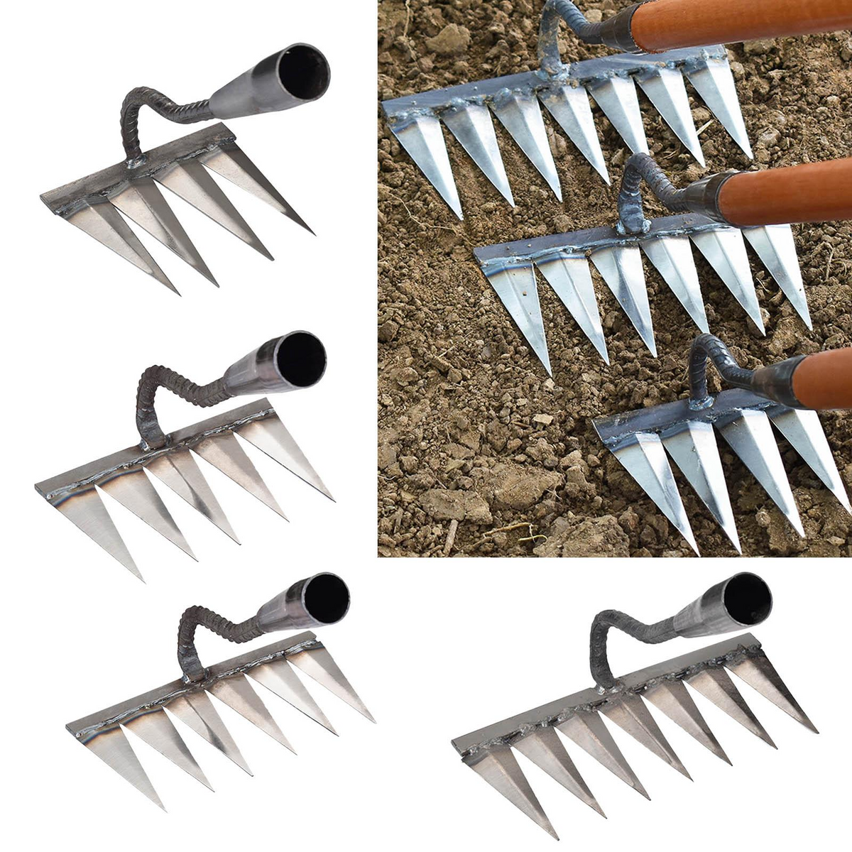 Revolutionary weeding rake