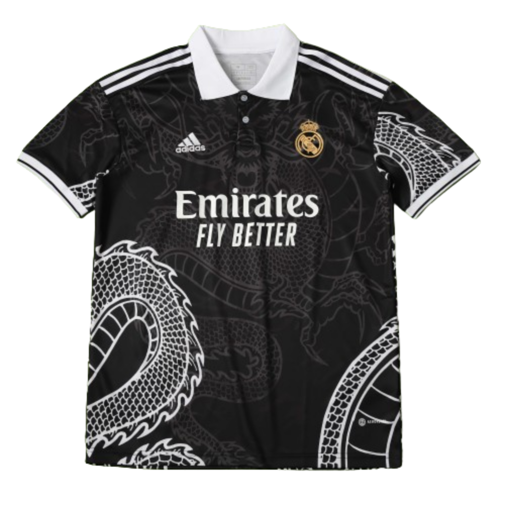 MAGLIA IN EDIZIONE SPECIALE REAL MADRID 'DRAGON' (NERA) 2023/24