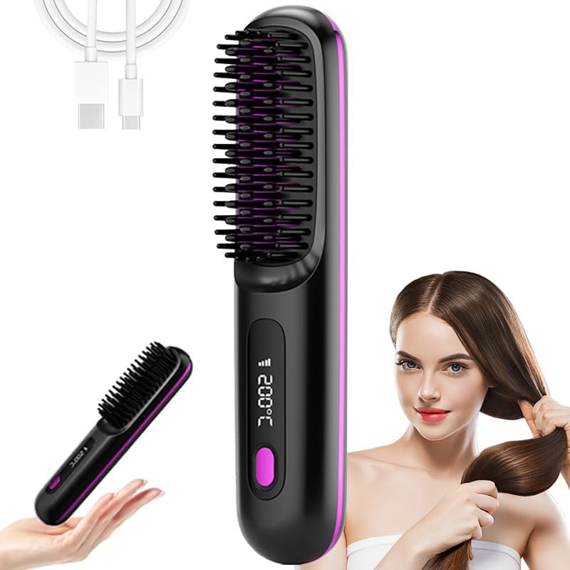 BellaBrush Pro Sotrends cordless straightening brush