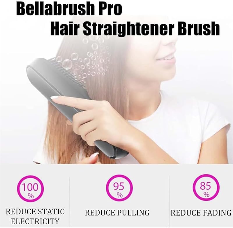 BellaBrush Pro Sotrends cordless straightening brush