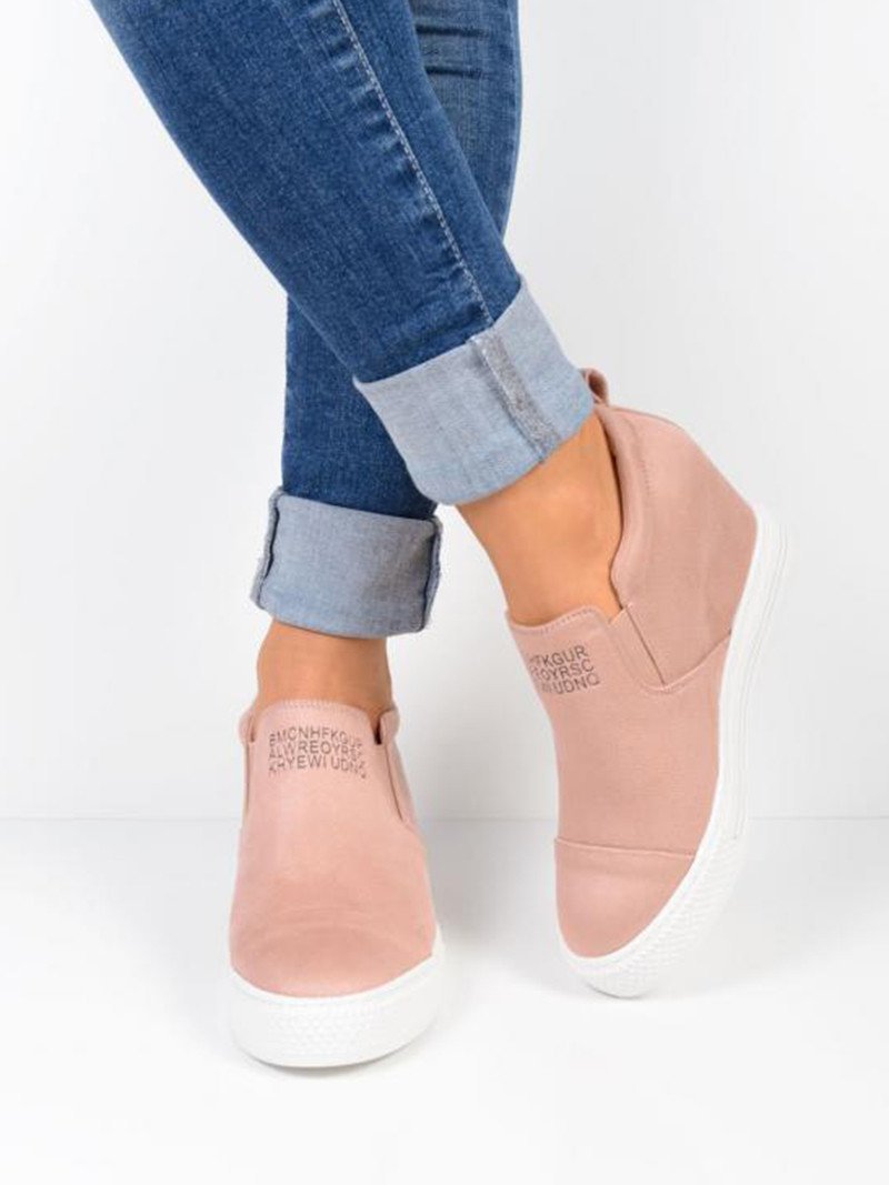 Slip On Wedge Sneaker