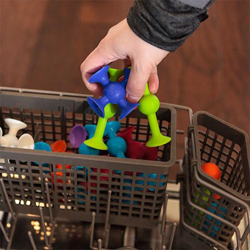 Family interactive suction cup toy