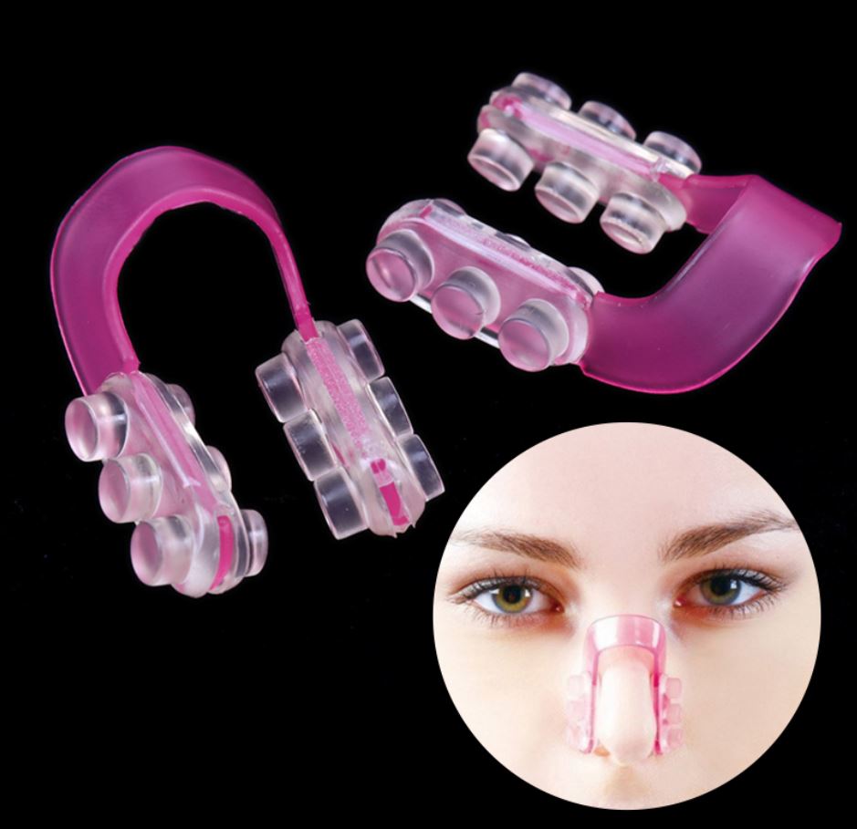 Slimming corrective nose clip