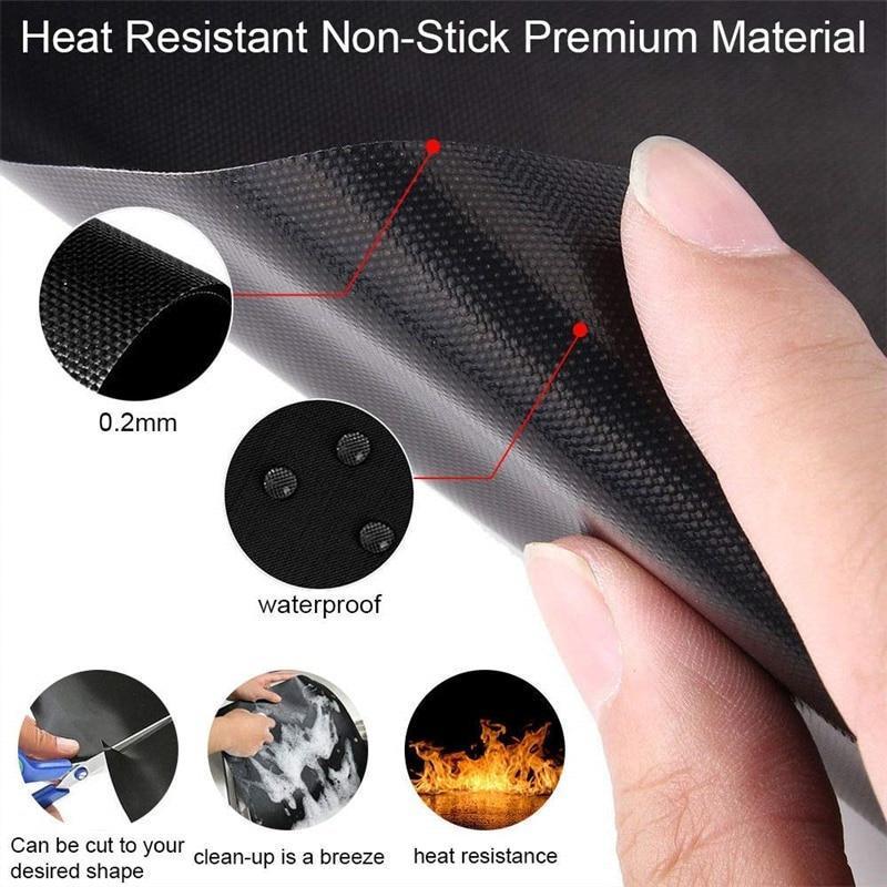 Grill Mat Non-Stick BBQ Grill Mats (5 pcs)