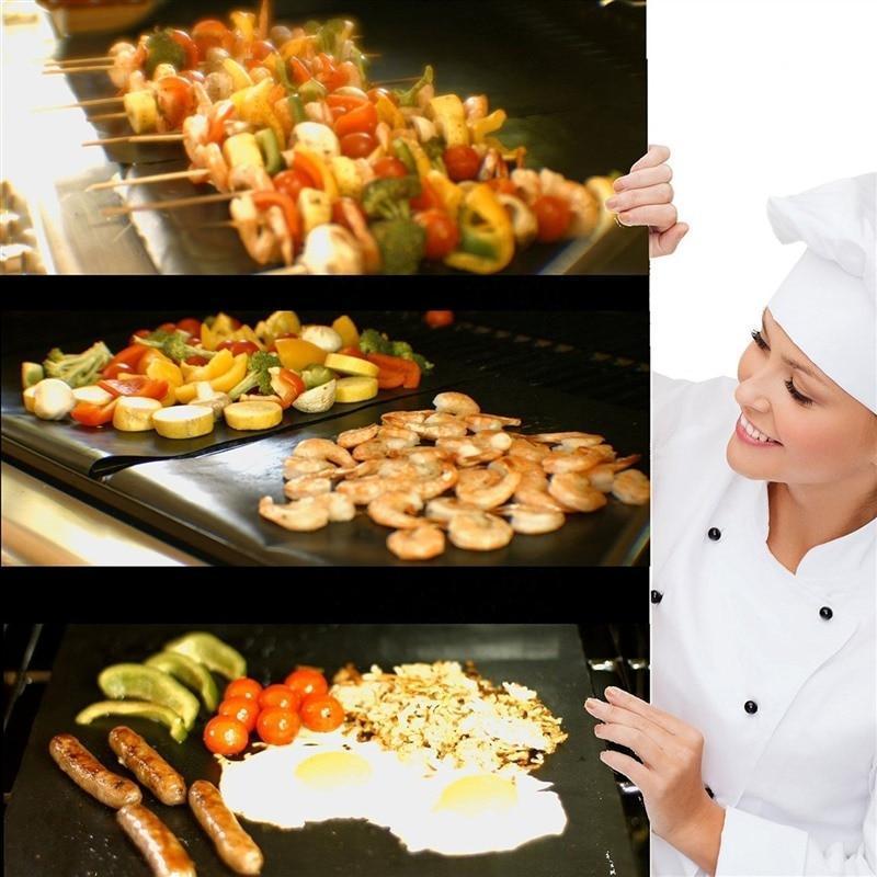 Grill Mat Non-Stick BBQ Grill Mats (5 pcs)