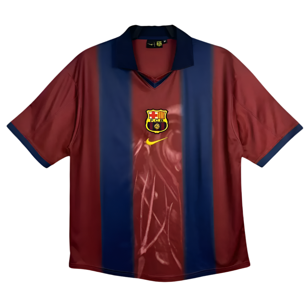 MAILLOT RÉTRO DE BARCELONE « CACTUS JACK » ÉDITION SPÉCIALE « SKELETON » 2000/01
