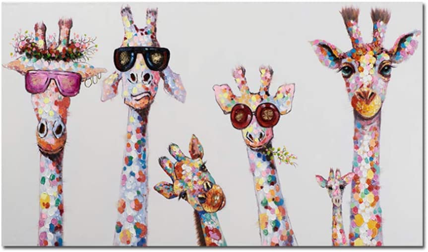 Giraffe painting