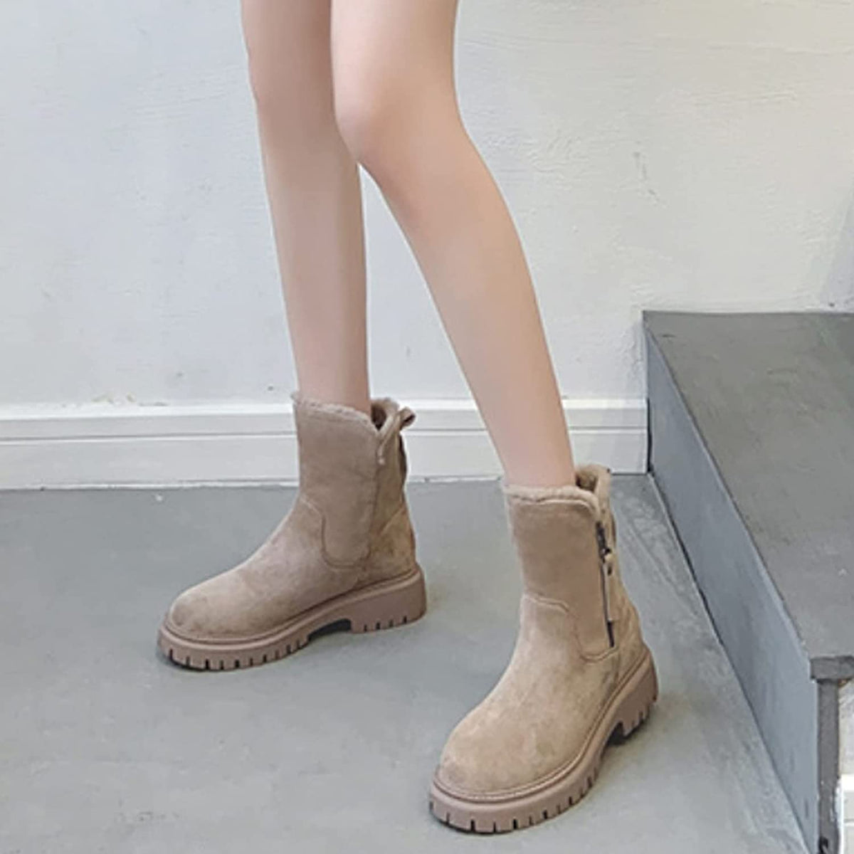 Paula™ | Warm velvet winter boots