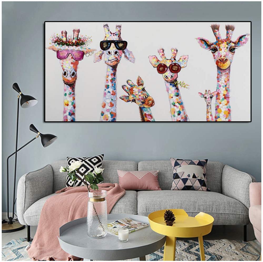 Giraffe painting