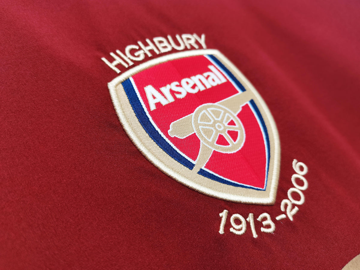 Maglia da casa a maniche lunghe dell'Arsenal 2005-2006