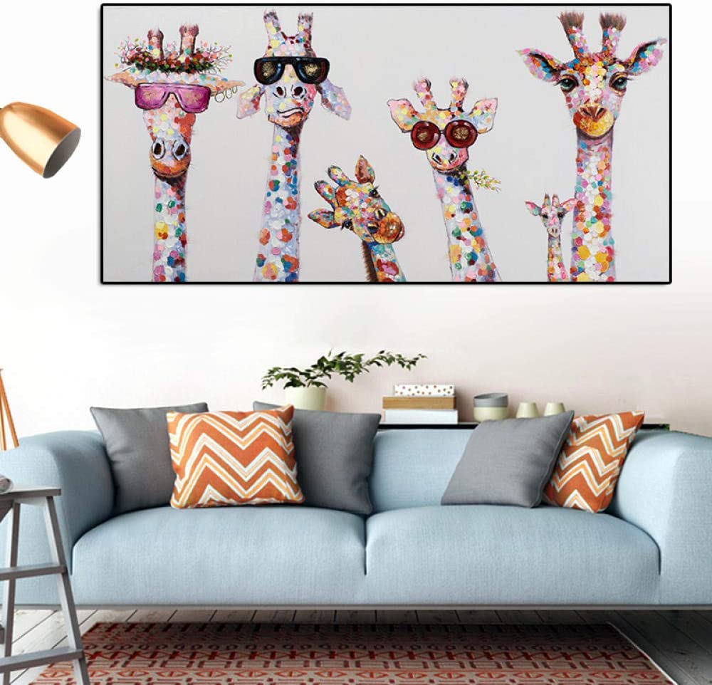 Giraffe painting