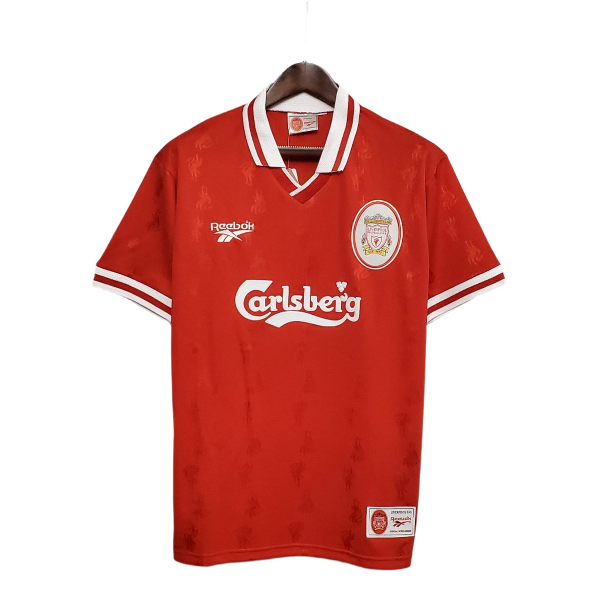 Maillot rétro domicile de Liverpool 1996-1997