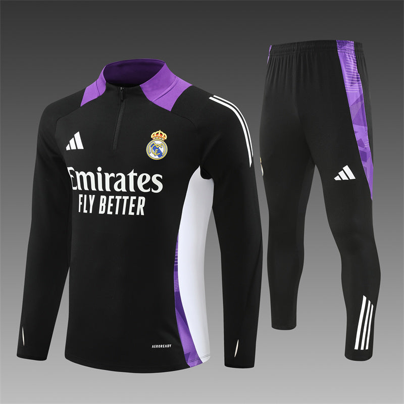 Zwart trainingspak Real Madrid