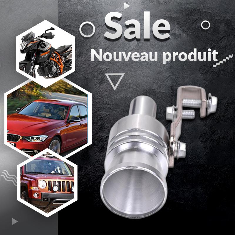 Whistle for car-motorcycle exhaust system