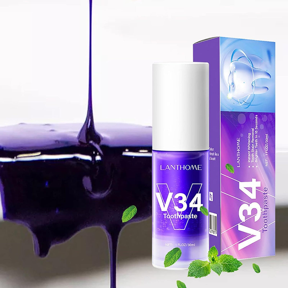 Hismile Purple Whitening Toothpaste