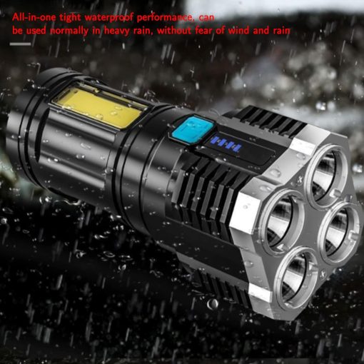 ForceFlash Pro Waterproof rechargeable flashlight
