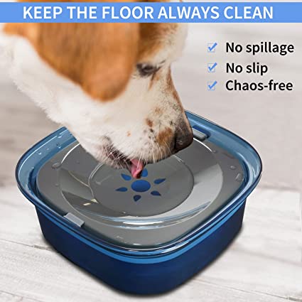 The anti-spill water bowl for dogs