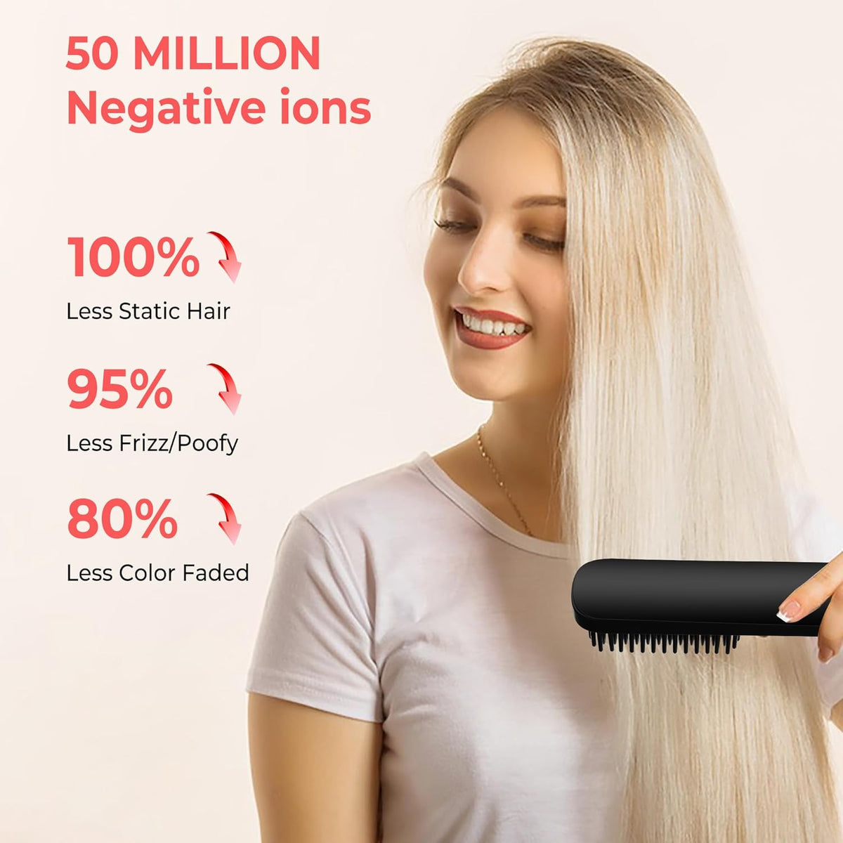 BellaBrush Pro Sotrends cordless straightening brush