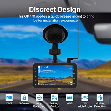 Car video recorder Dashboard camera