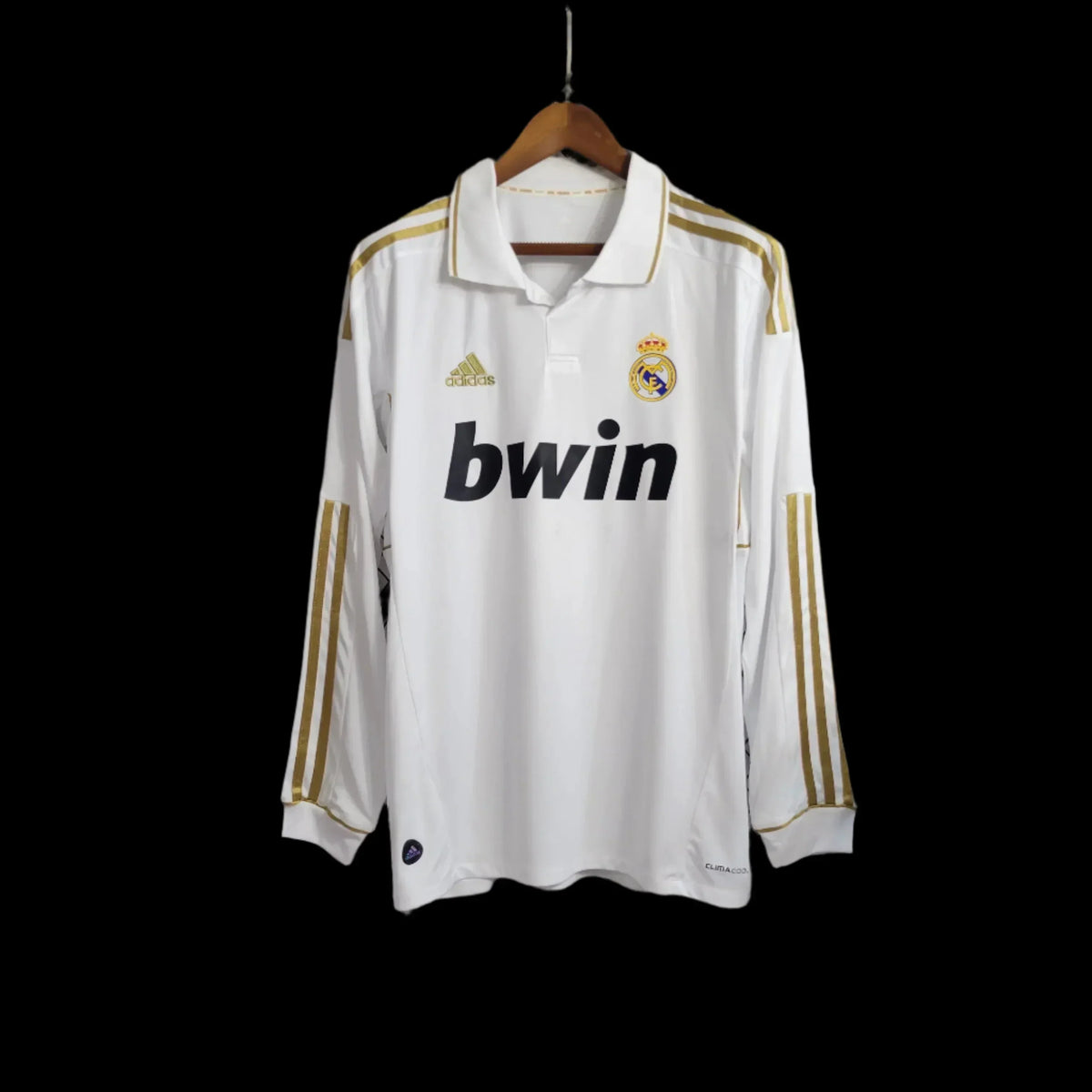 Maillot rétro à manches longues du Real Madrid 2011/2012