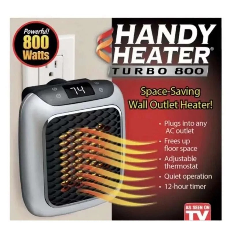 EcoWarm pro 800W mini portable electric heater LumiWarm Shirem