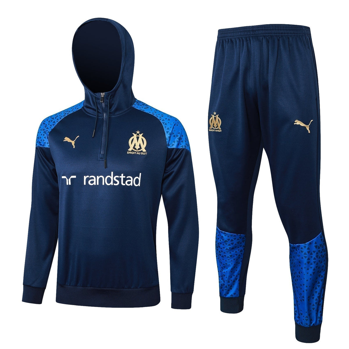 Marseille 23-24 Tracksuit with Hoodie